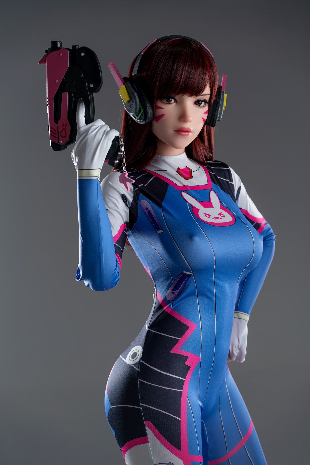 D.Va Hana Song-sekspop (Game Lady 167 cm D-cup nr. 23 siliconen)