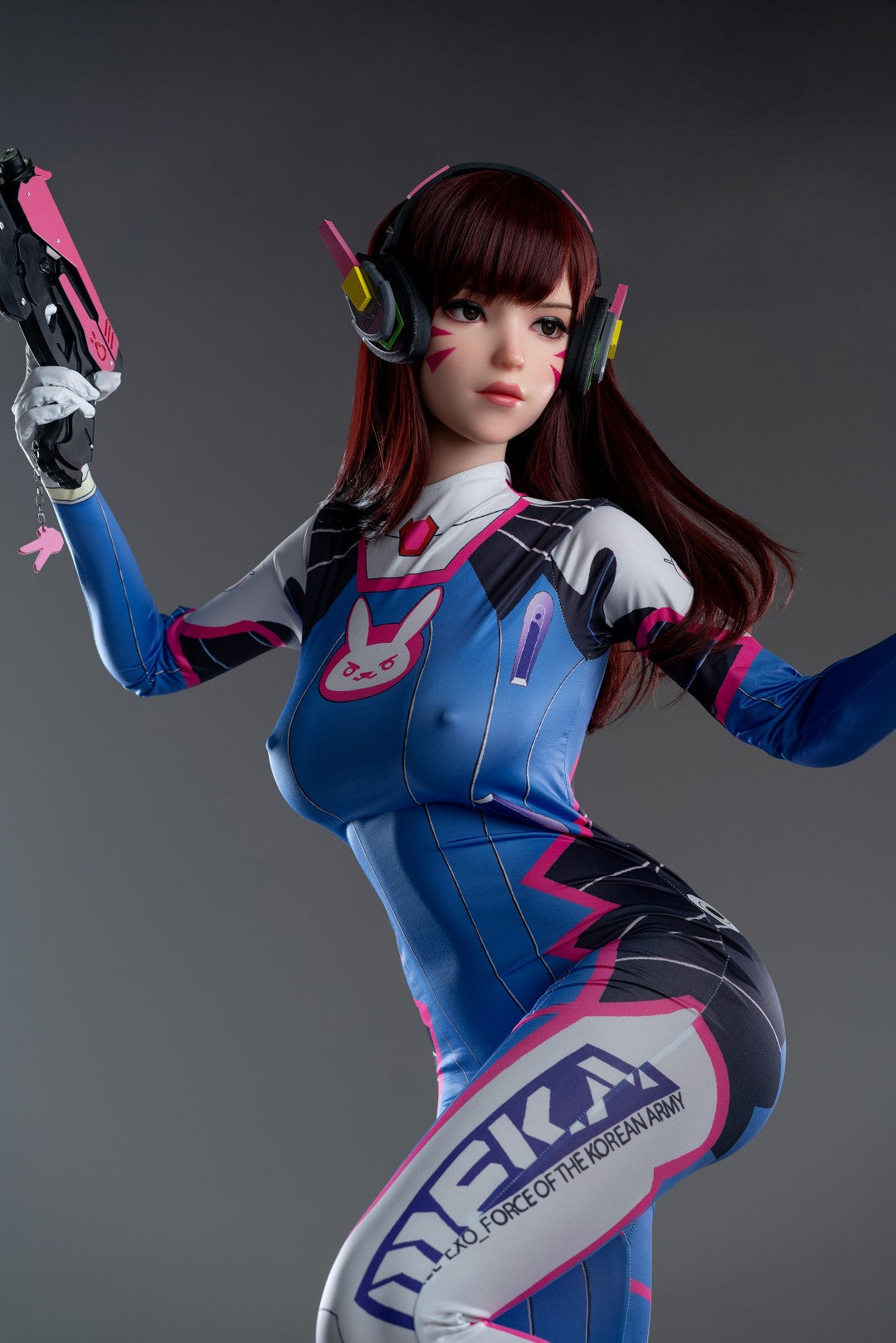 D.Va Hana Song-sekspop (Game Lady 167 cm D-cup nr. 23 siliconen)