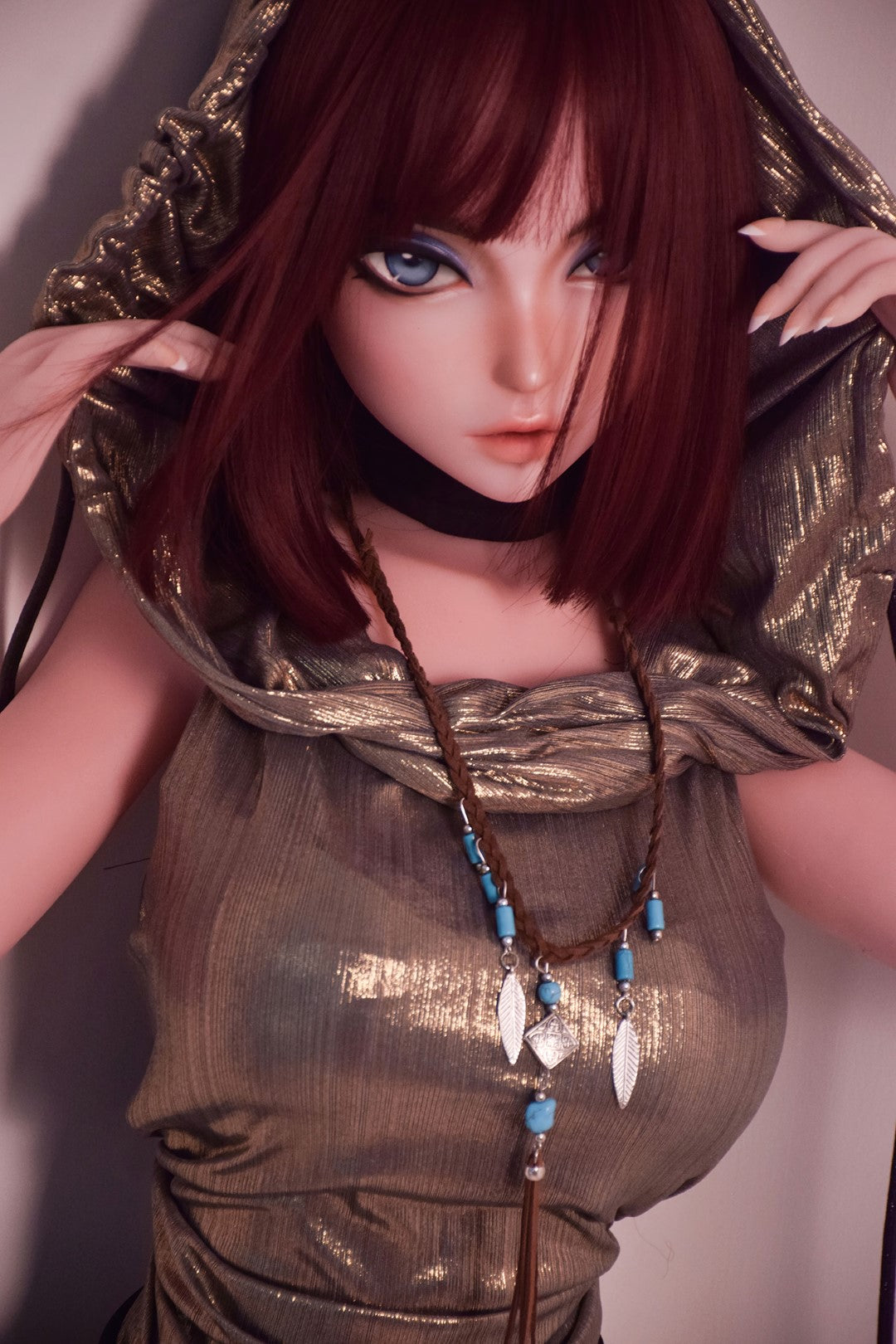 Camille Baker sexpuppe (Elsa Babe 148cm DHR011 Silikon)