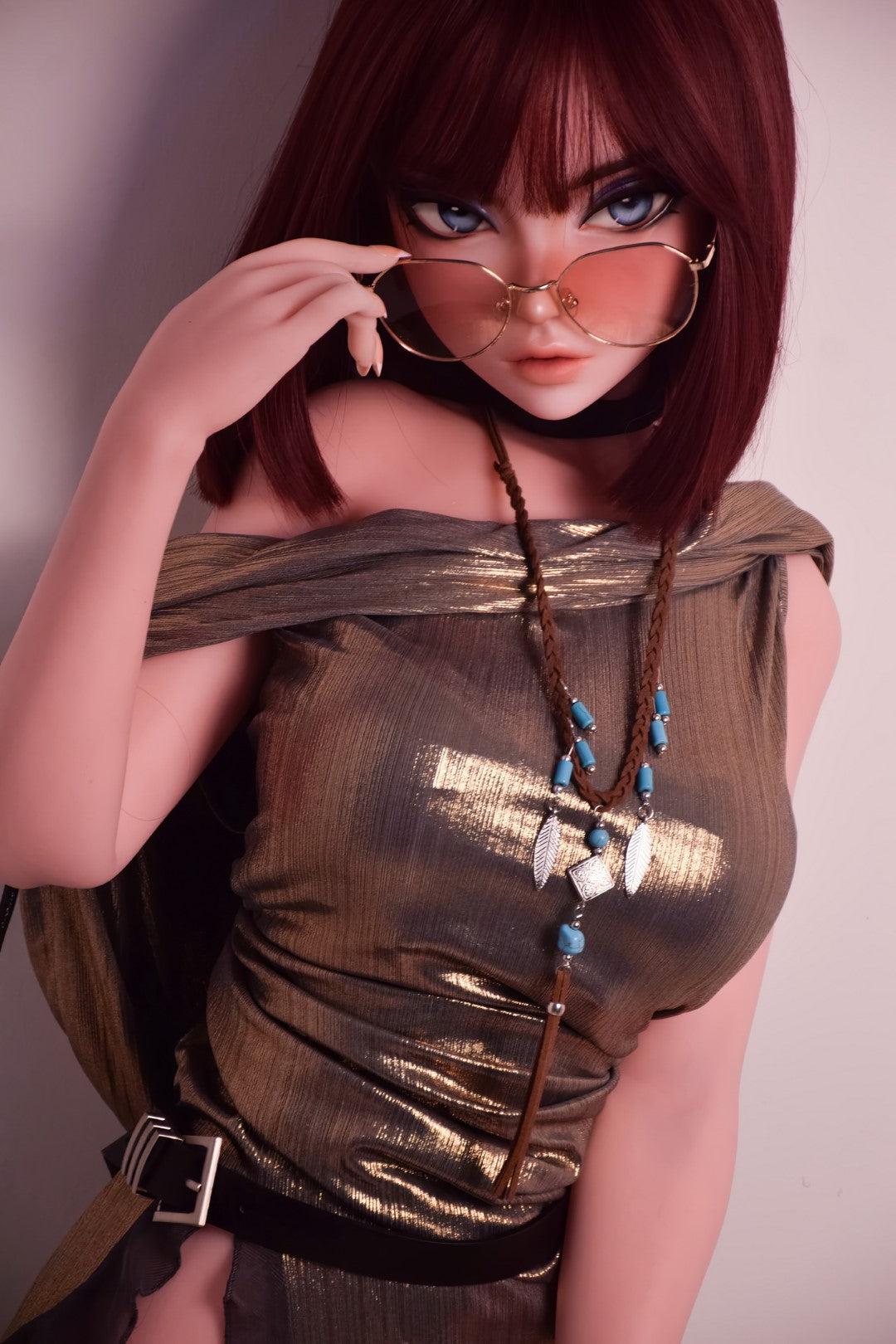 Camille Baker sexpuppe (Elsa Babe 148cm DHR011 Silikon)