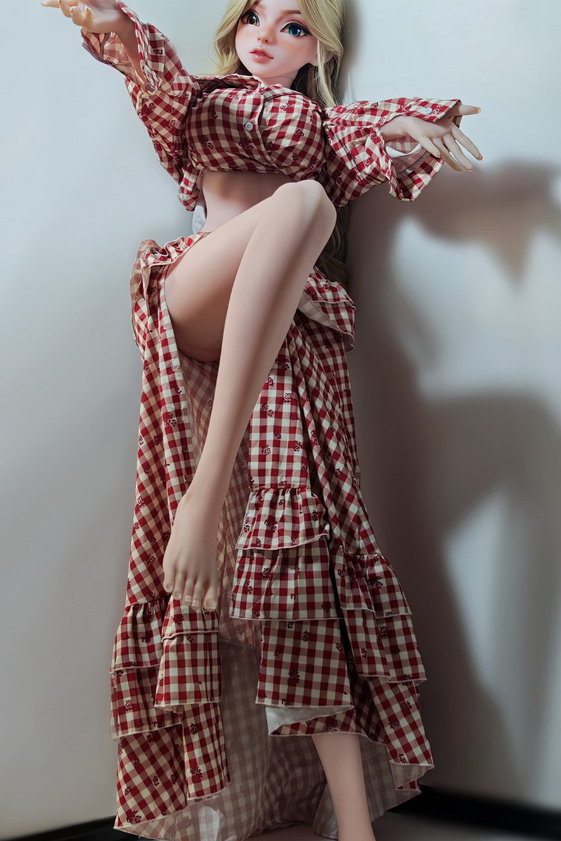 Jennifer Eden-sekspop (Elsa Babe 148 cm DHR012 siliconen)