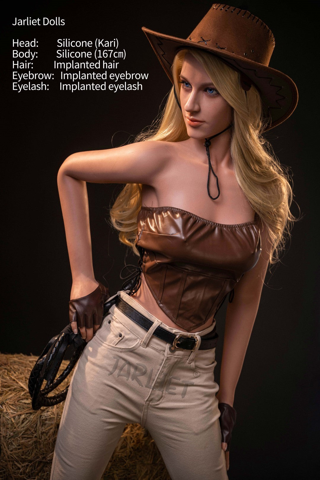 Kari poupée sexuelle (Jarliet 167 cm (bonnet B en silicone)