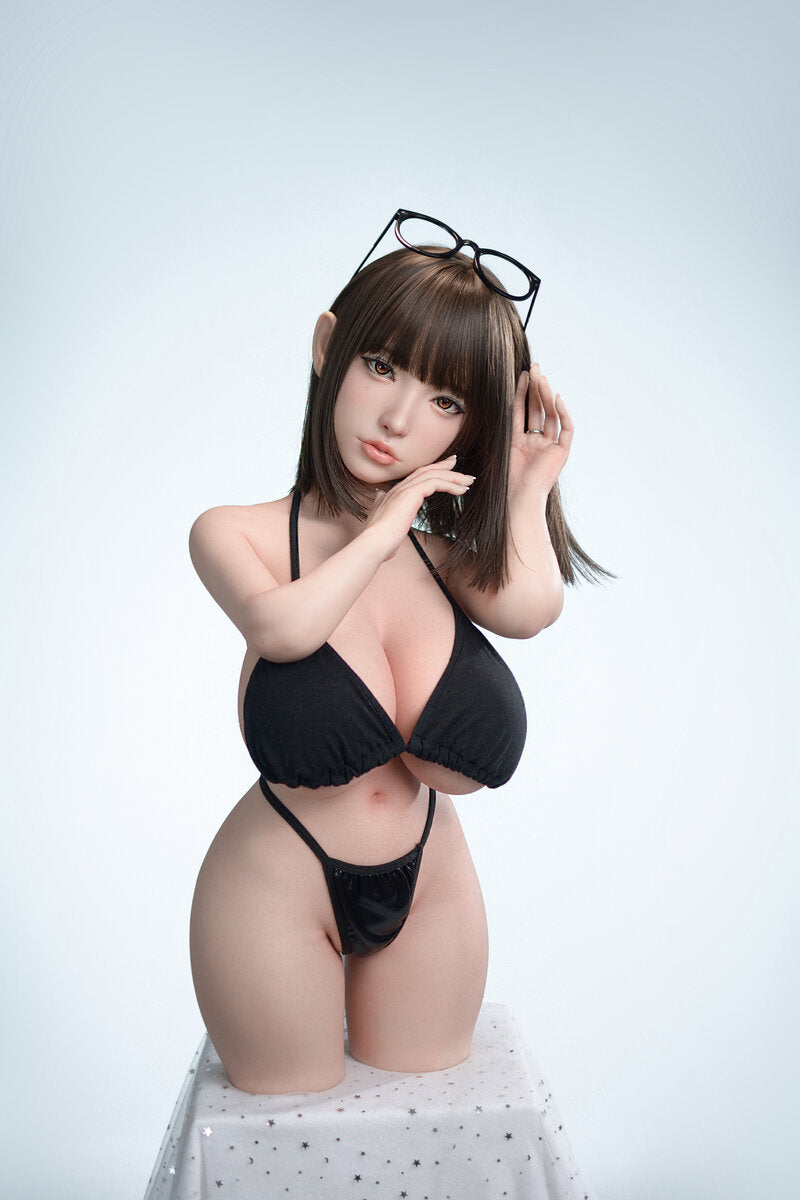 Torse de Xiaoyue poupée sexuelle (FUDoll 80 cm H-Cup Silicone)