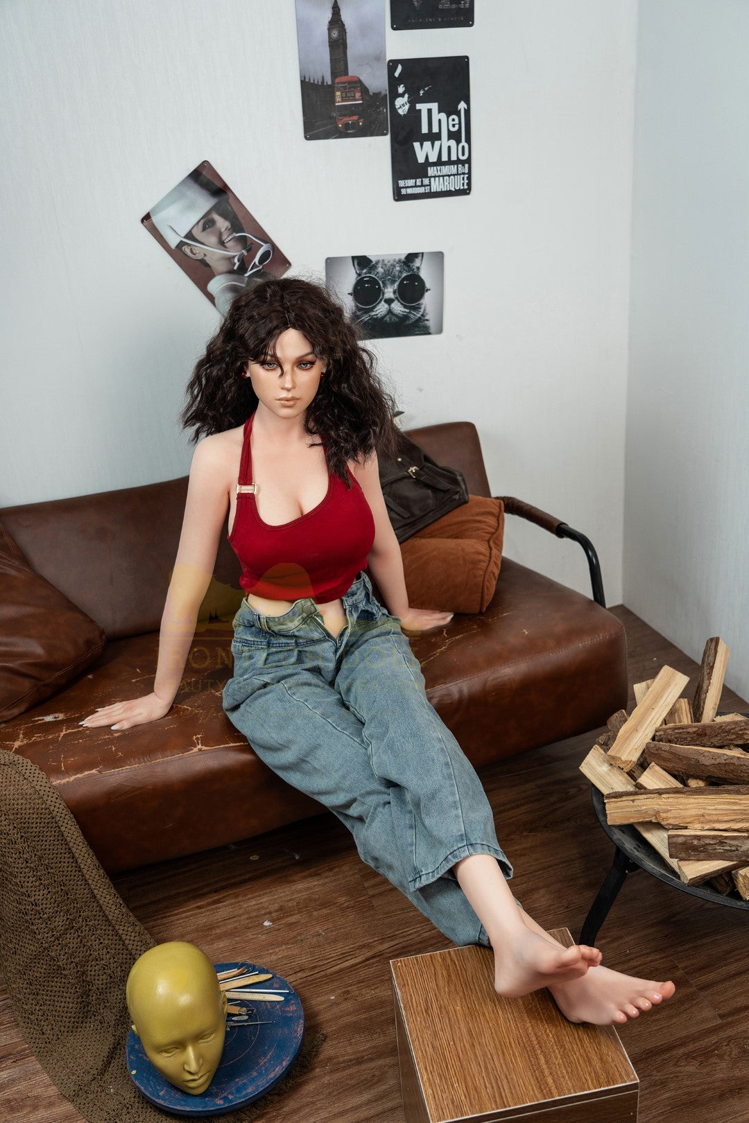 Flora sekspop (Irontech Doll 166 cm C-cup S38 siliconen)