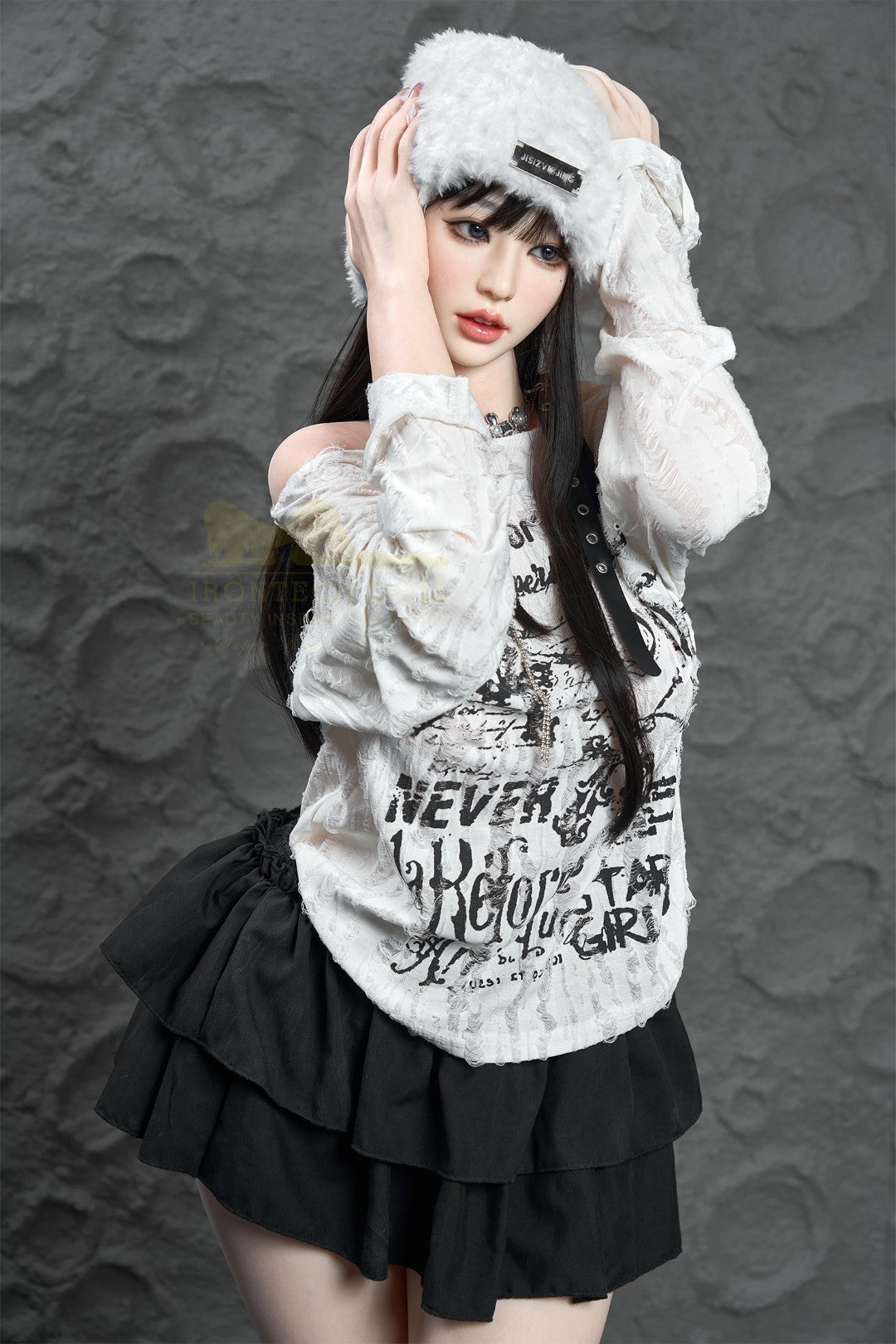 Yuna-sekspop (Irontech Doll 165 cm F-cup T1-1 siliconen)