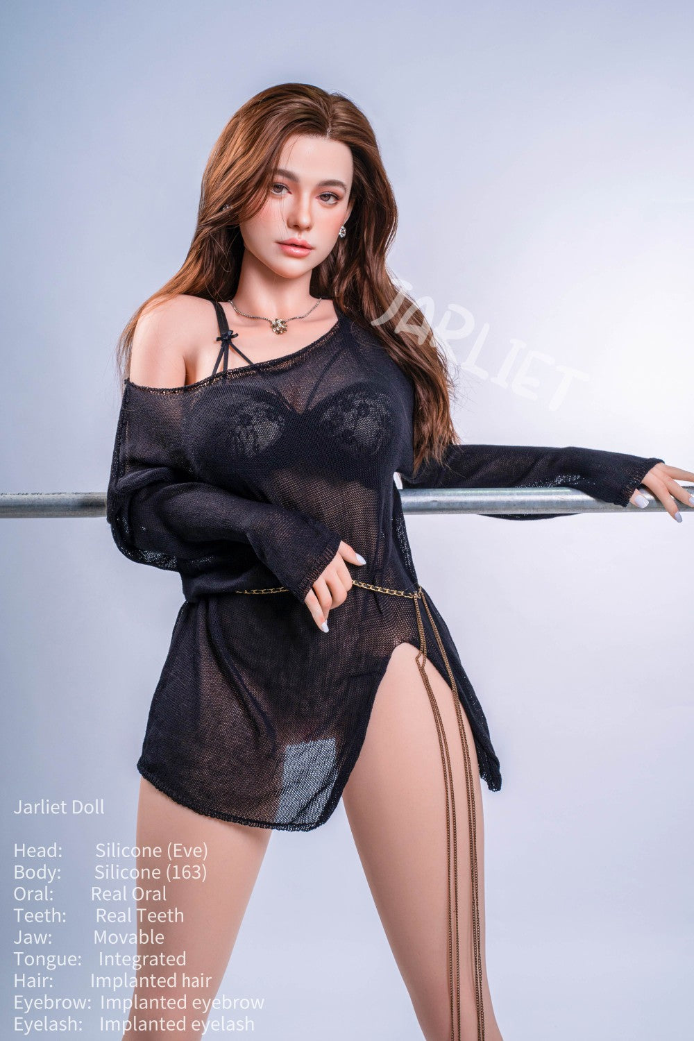 Eva sekspop (Jarliet 163 cm D-cup siliconen)
