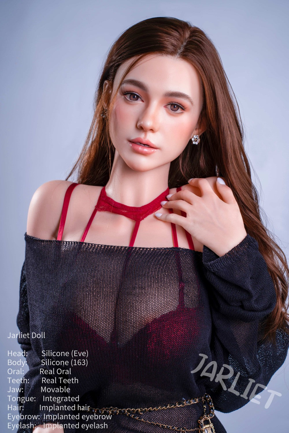 Eva sekspop (Jarliet 163 cm D-cup siliconen)