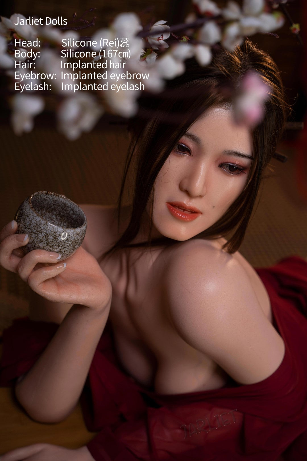 Rey poupée sexuelle (Jarliet 167 cm (bonnet B en silicone)