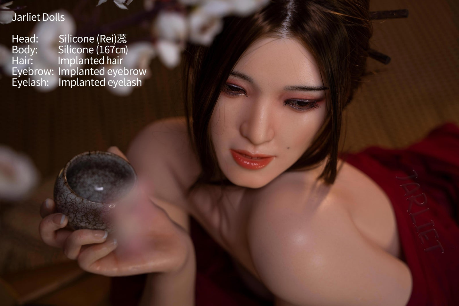 Rey poupée sexuelle (Jarliet 167 cm (bonnet B en silicone)