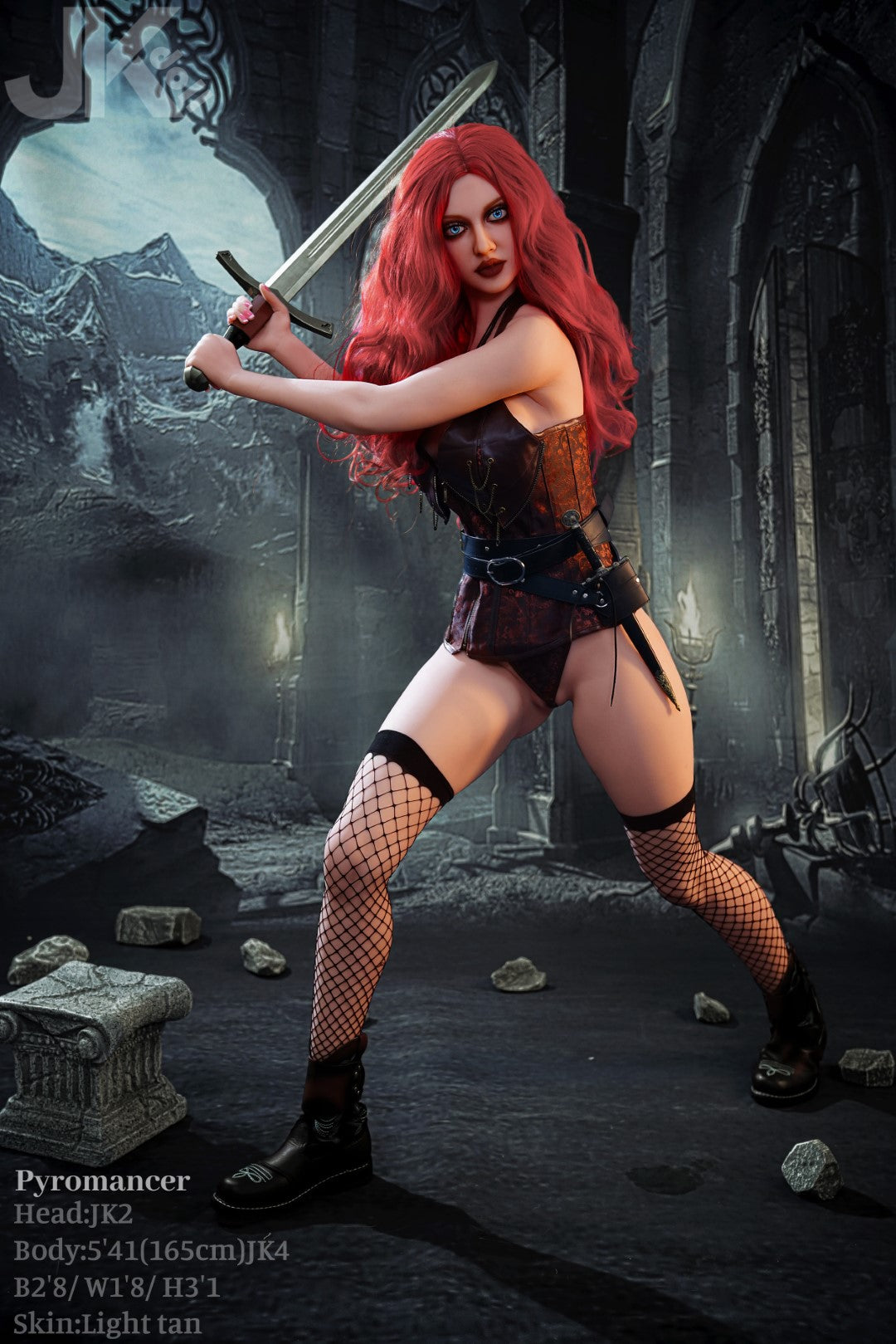 Pyromant sexpuppe (JK-Doll 165cm D-cup JK2 TPE)