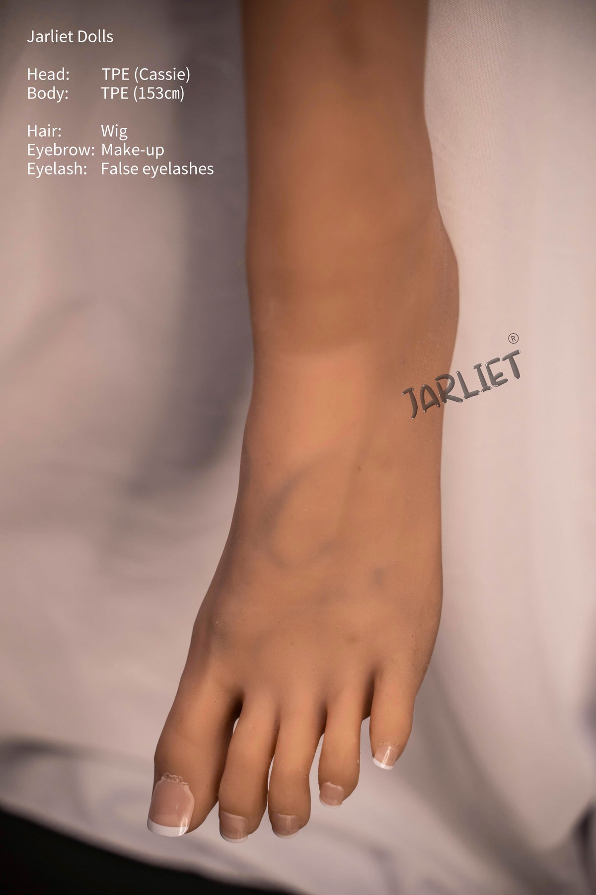 Cassie poupée sexuelle (Jarliet 153 cm K-Cup TPE)