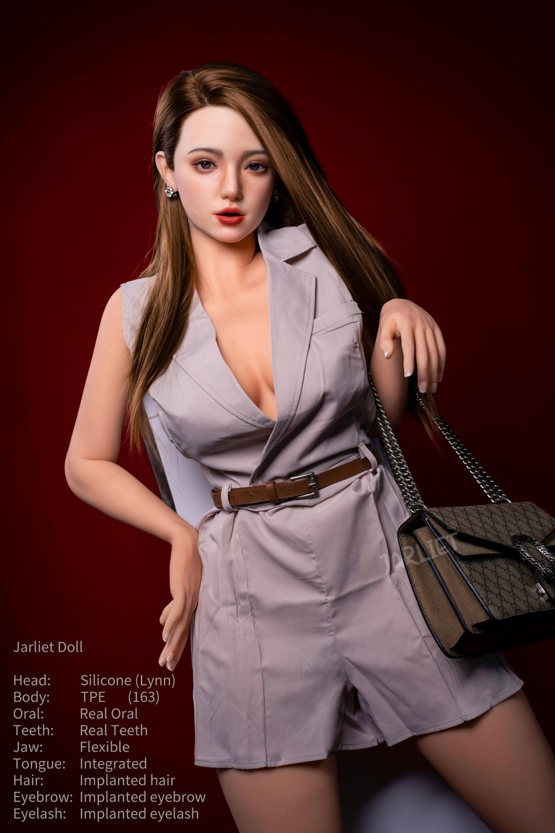 Lynn poupée sexuelle (Jarliet 163 cm Bonnet D TPE+Silicone)