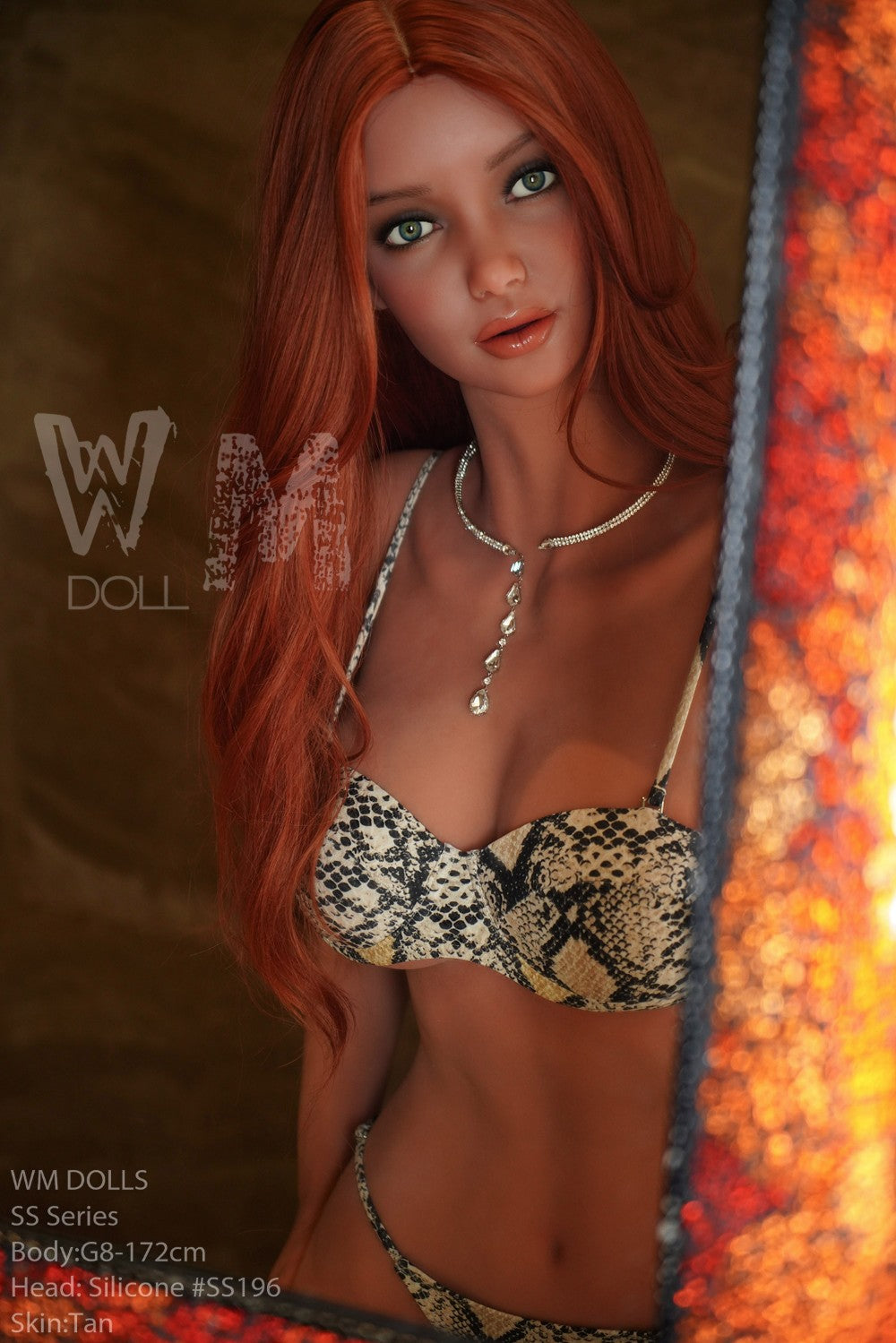 Rebecka Sekspop (WM-Doll 172 cm D-cup #SS196 TPE+siliconen)