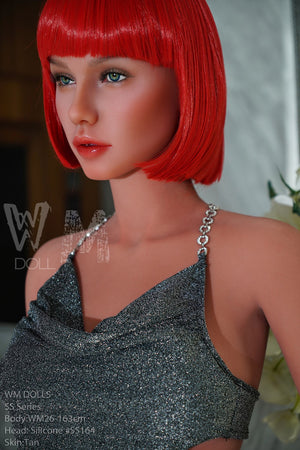 Tess Sex Doll (WM-Doll 163cm D-Kupa #SS164 TPE+Silicone)