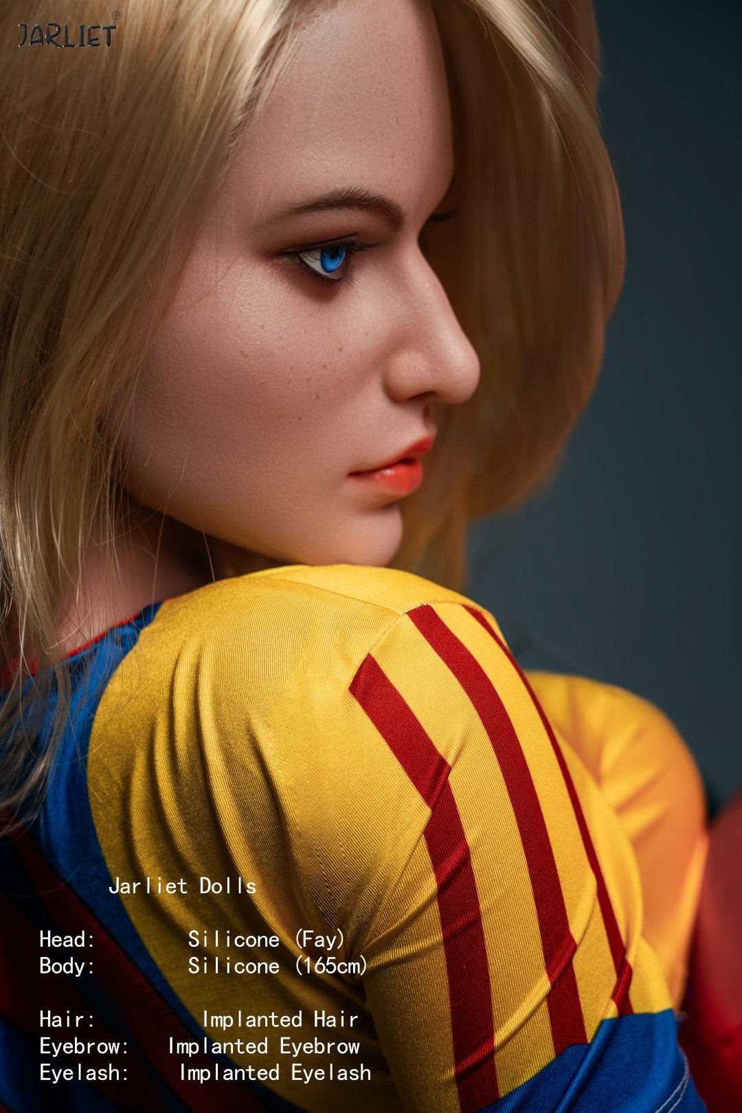 Fay sekspop (Jarliet 165 cm C-cup siliconen)