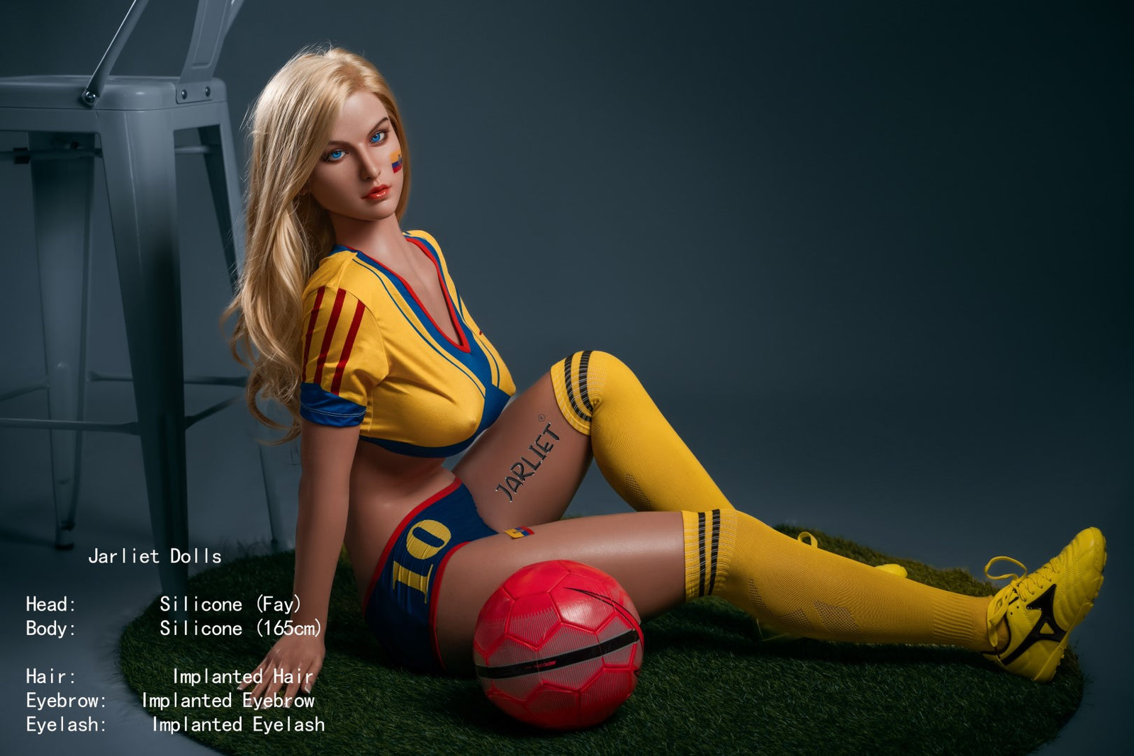 Fay sekspop (Jarliet 165 cm C-cup siliconen)
