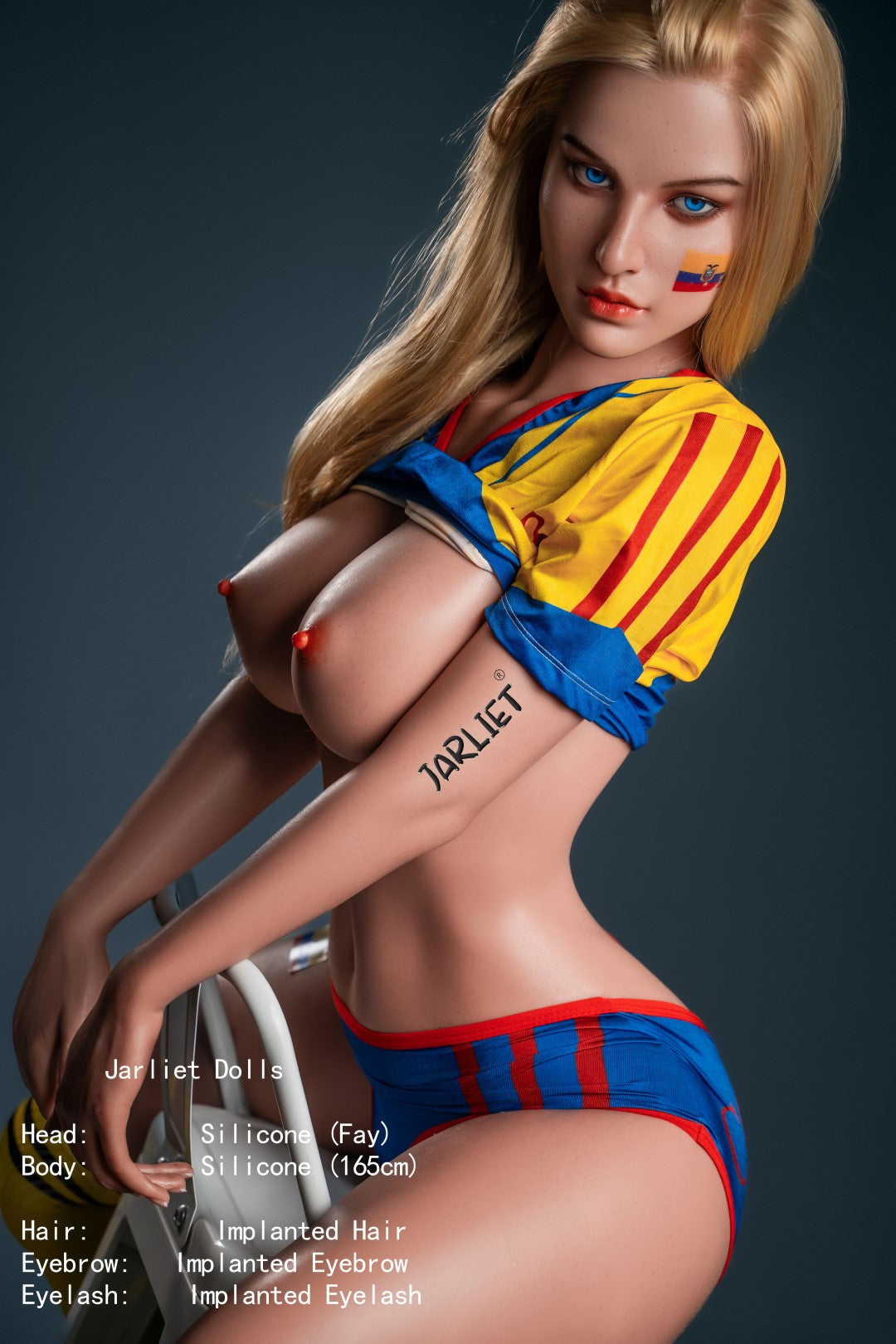 Fay sekspop (Jarliet 165 cm C-cup siliconen)