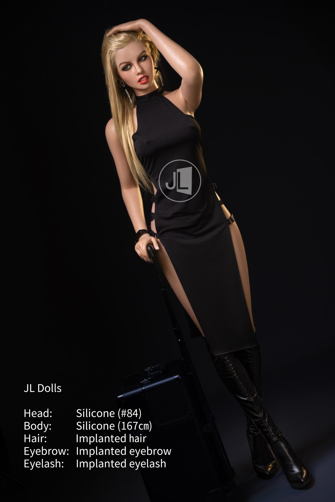 Blanche sekspop (Jarliet 167 cm B-cup siliconen)