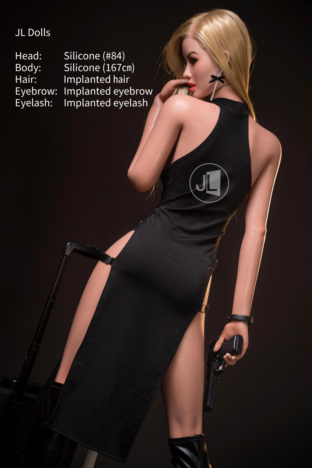 Blanche sekspop (Jarliet 167 cm B-cup siliconen)