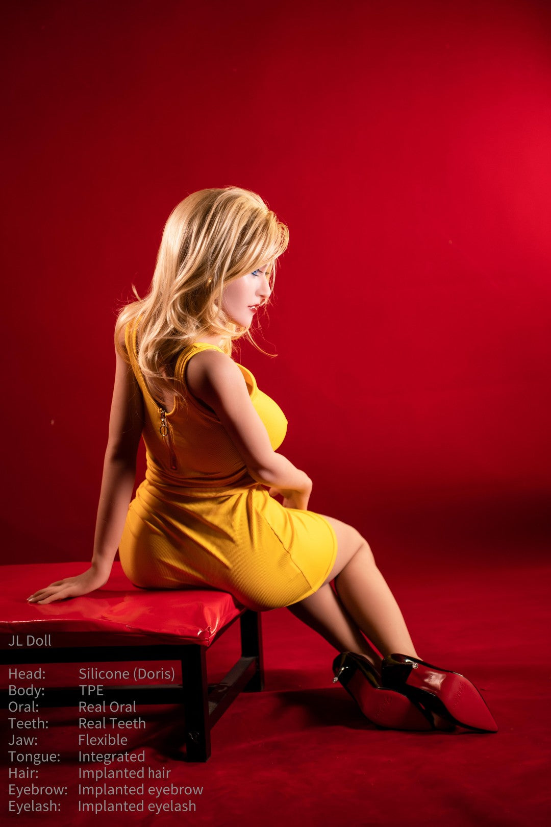 Doris Sex Doll (Jarliet 148cm e-cup tpe+siliconen)