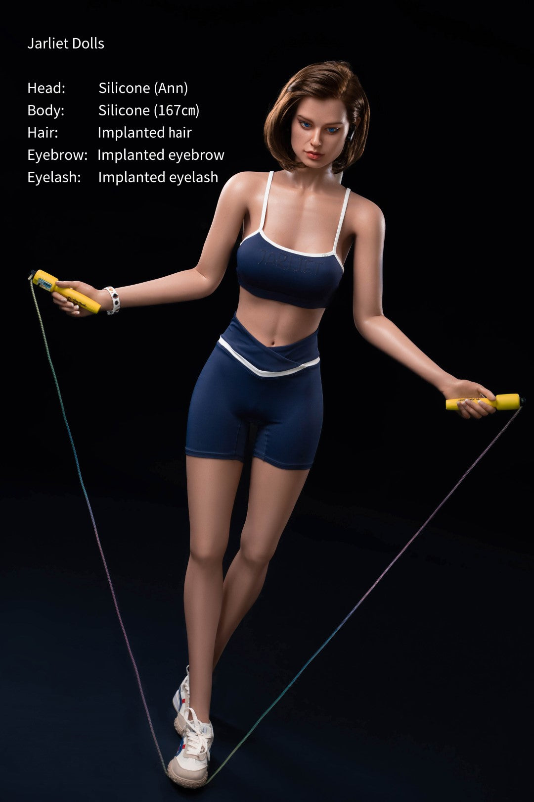 Anne poupée sexuelle (Jarliet 167 cm (bonnet B en silicone)