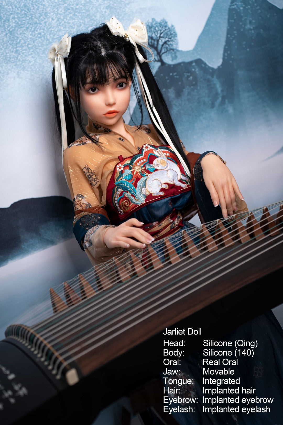 Qing 2 sekspop (Jarliet 140 cm C-cup siliconen)