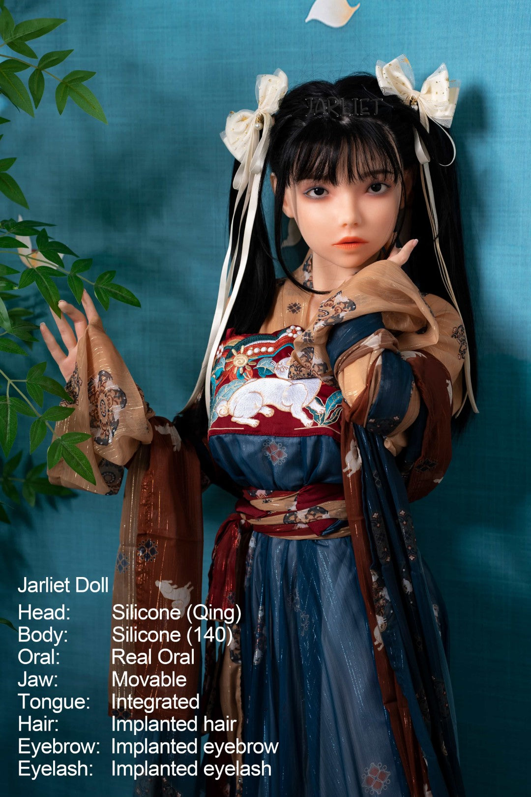 Qing 2 sekspop (Jarliet 140 cm C-cup siliconen)