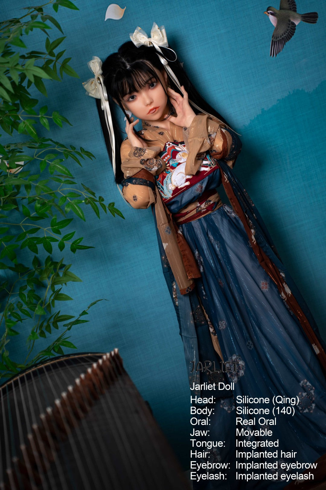 Qing 2 sekspop (Jarliet 140 cm C-cup siliconen)