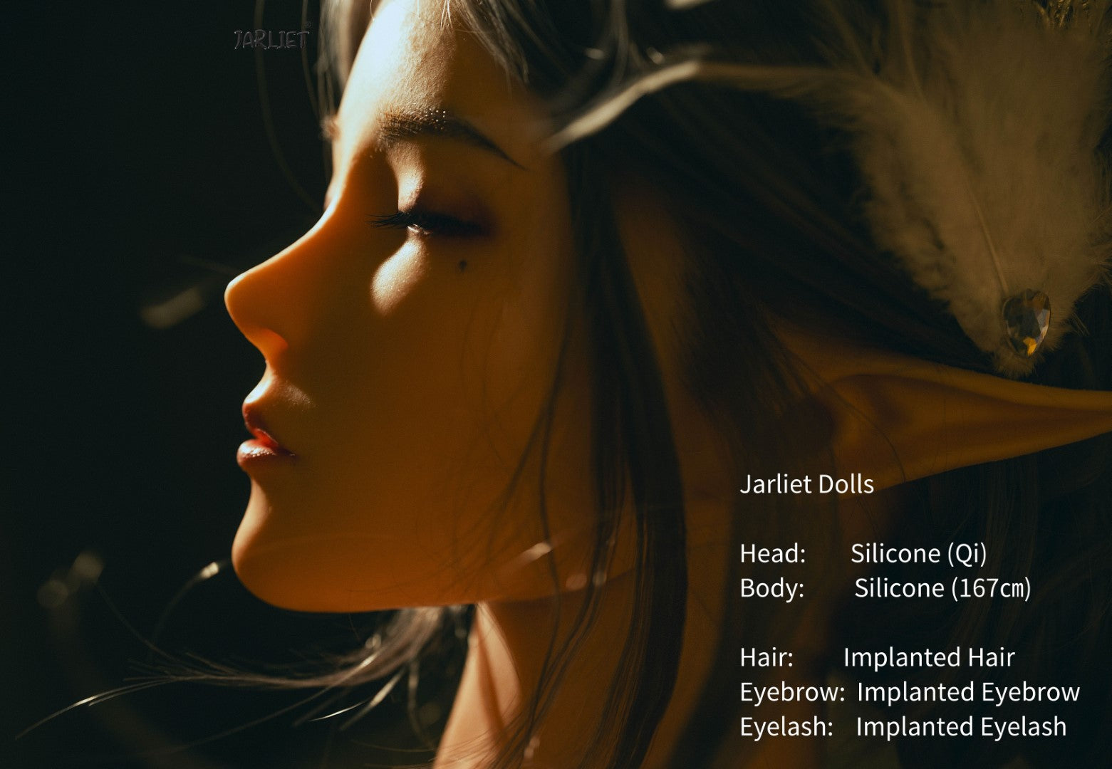 Qi poupée sexuelle (Jarliet 167 cm (bonnet B en silicone)