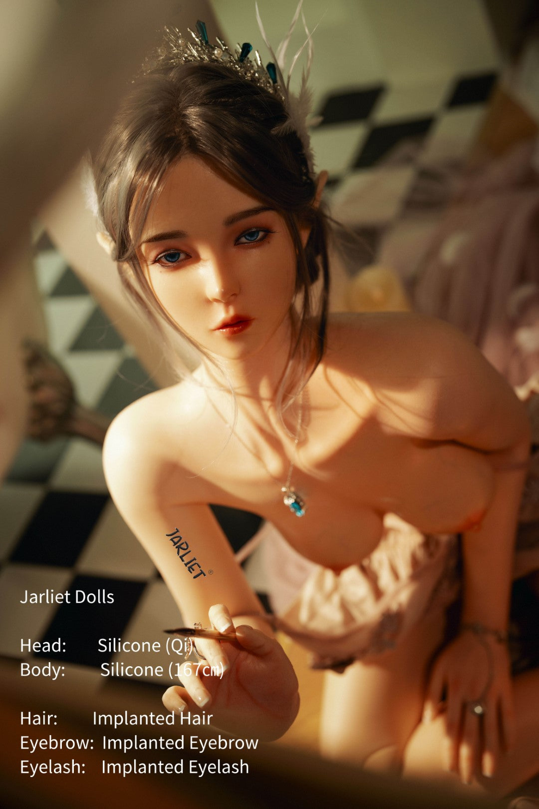 Qi poupée sexuelle (Jarliet 167 cm (bonnet B en silicone)