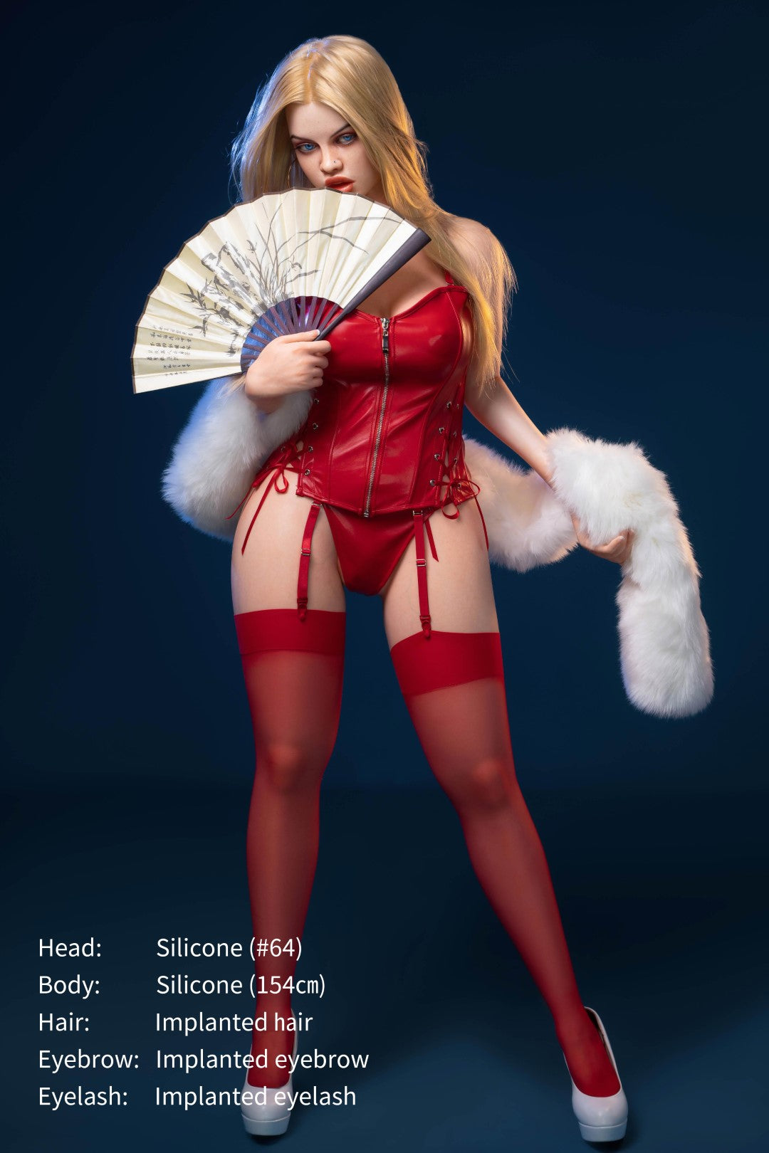 Besty sekspop (Jarliet 154 cm C-cup siliconen)