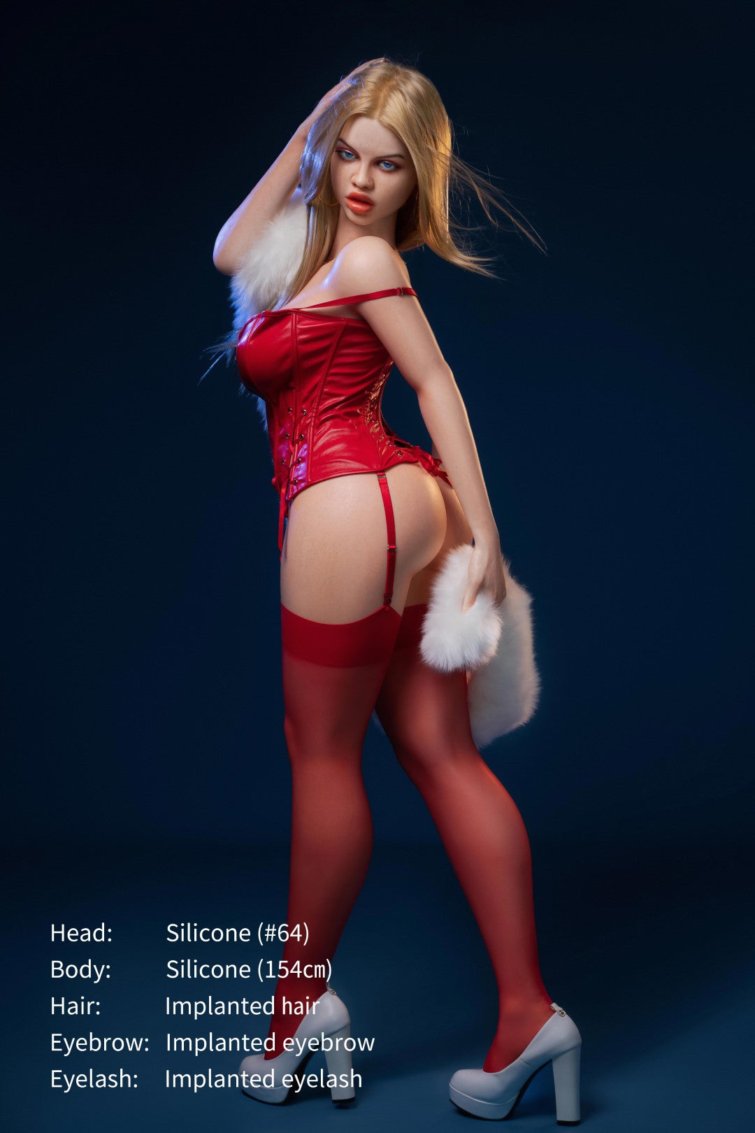 Besty sekspop (Jarliet 154 cm C-cup siliconen)