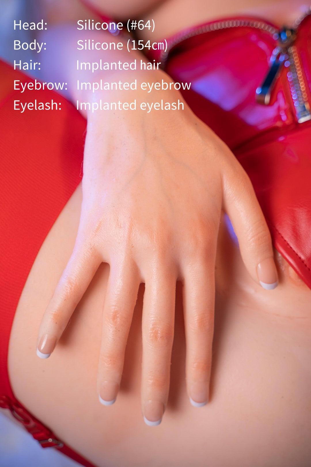 Besty sekspop (Jarliet 154 cm C-cup siliconen)