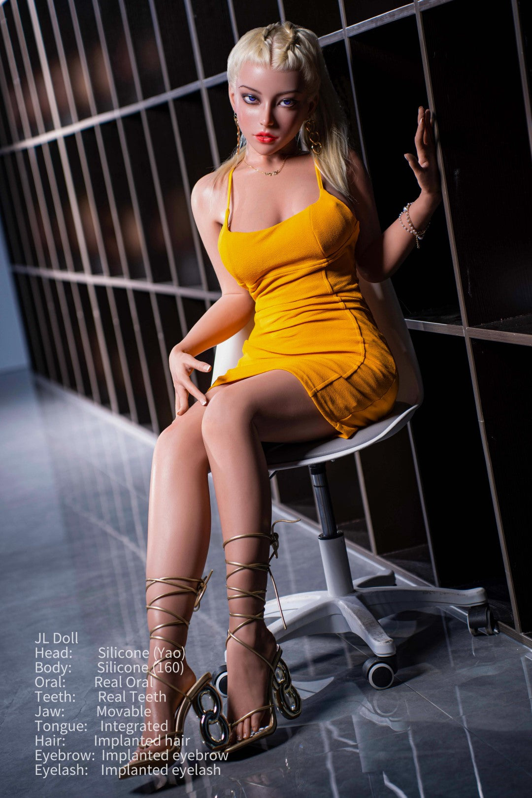 Yao poupée sexuelle (Jarliet 160 cm C-Cup Silicone)