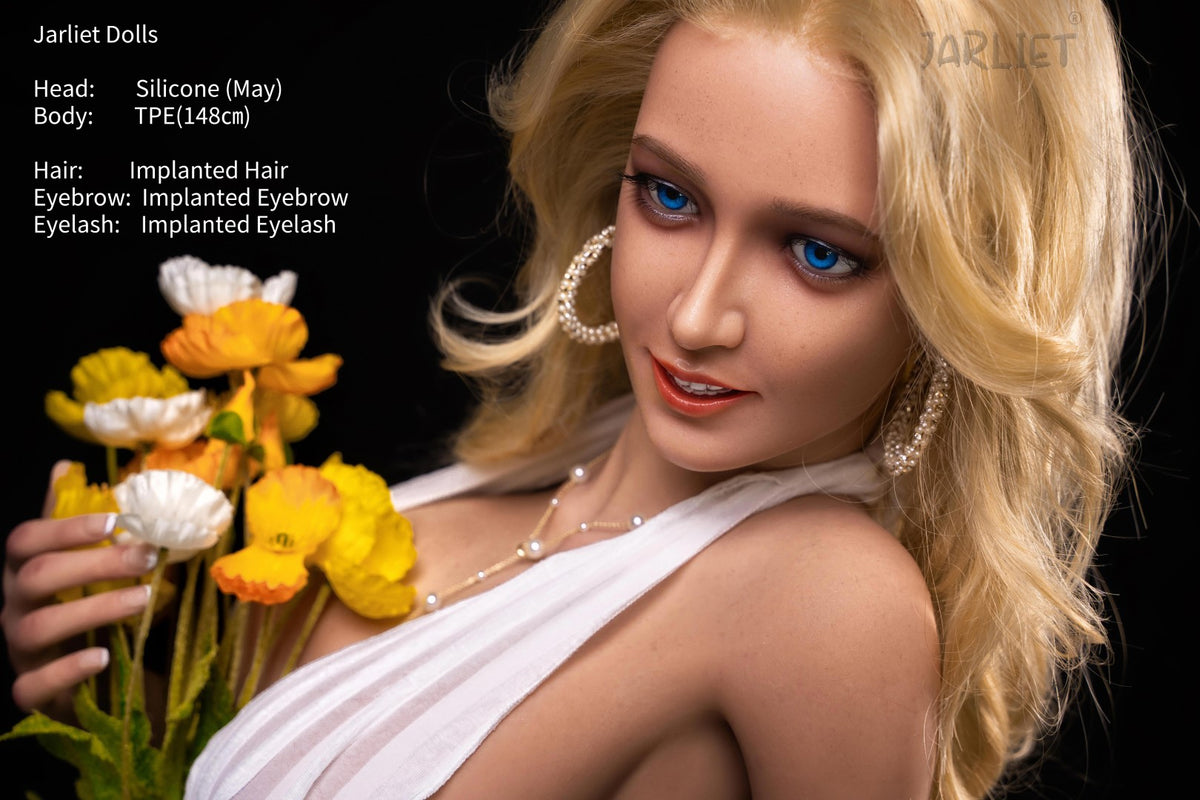 Peut poupée sexuelle (Jarliet 148 cm (E-Cup TPE+Silicone)