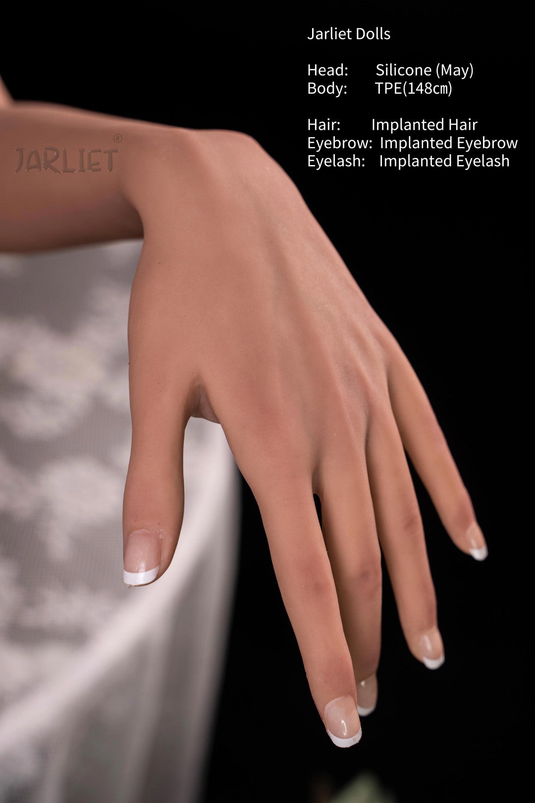 Peut poupée sexuelle (Jarliet 148 cm (E-Cup TPE+Silicone)