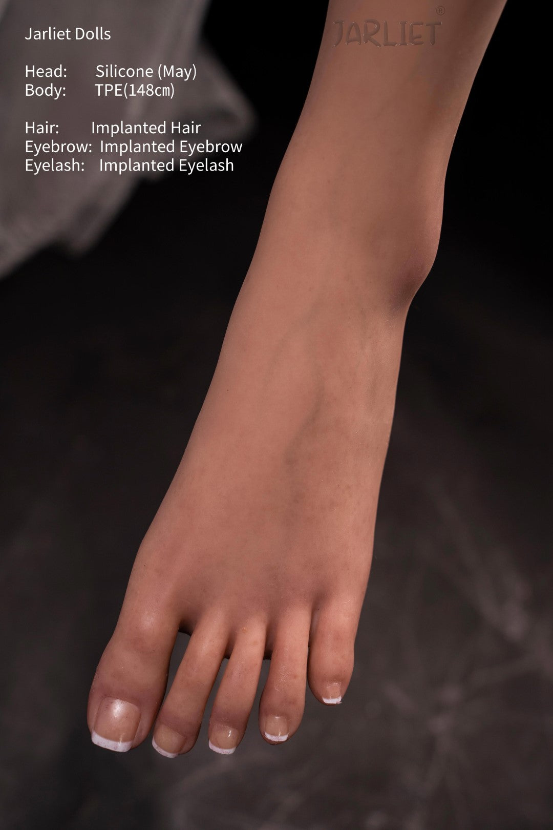 Peut poupée sexuelle (Jarliet 148 cm (E-Cup TPE+Silicone)