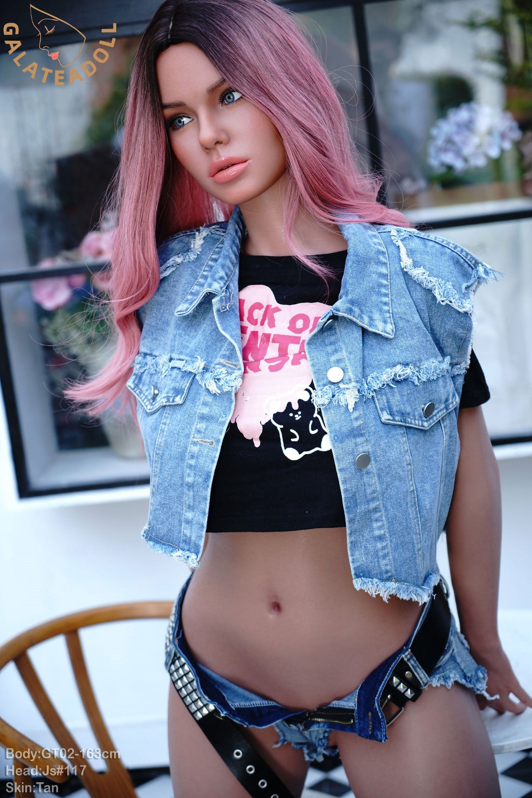 Belinda sekspop (Galatea Doll 163 cm D-cup #117 siliconen)