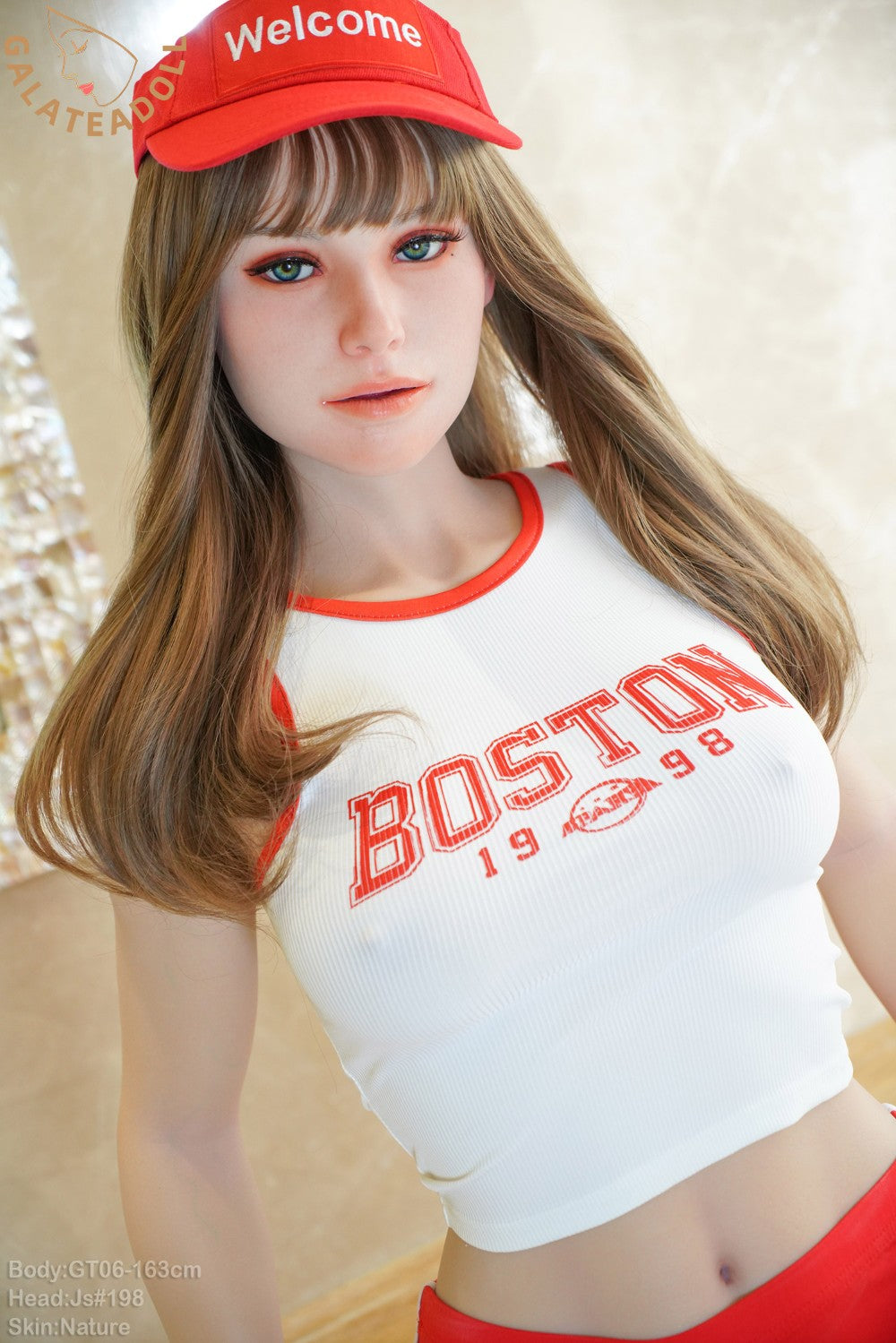 Samira poupée sexuelle (Galatea Doll 163cm D-Kupa # 198 Silicone)