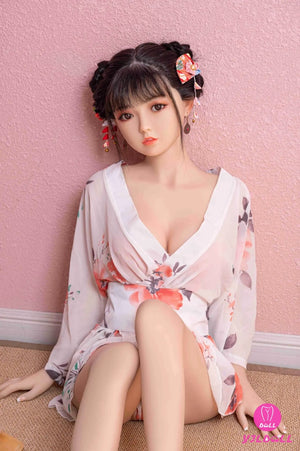 Irene poupée sexuelle (YJL Doll 148cm Cup # 210 TPE + Silicone)