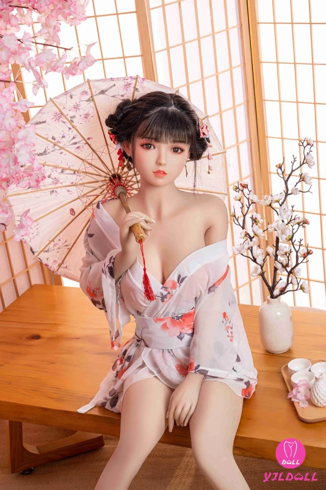 Irene Sex Doll (YJL Doll 148cm c-cup #210 tpe+siliconen)