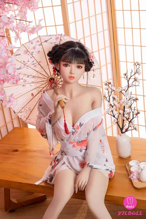 Irene poupée sexuelle (YJL Doll 148cm Cup # 210 TPE + Silicone)