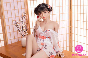 Irene poupée sexuelle (YJL Doll 148cm Cup # 210 TPE + Silicone)
