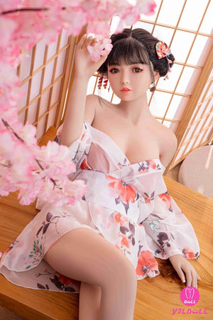 Irene poupée sexuelle (YJL Doll 148cm Cup # 210 TPE + Silicone)