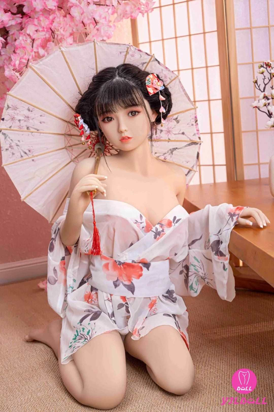 Irene Sex Doll (YJL Doll 148cm c-cup #210 tpe+siliconen)