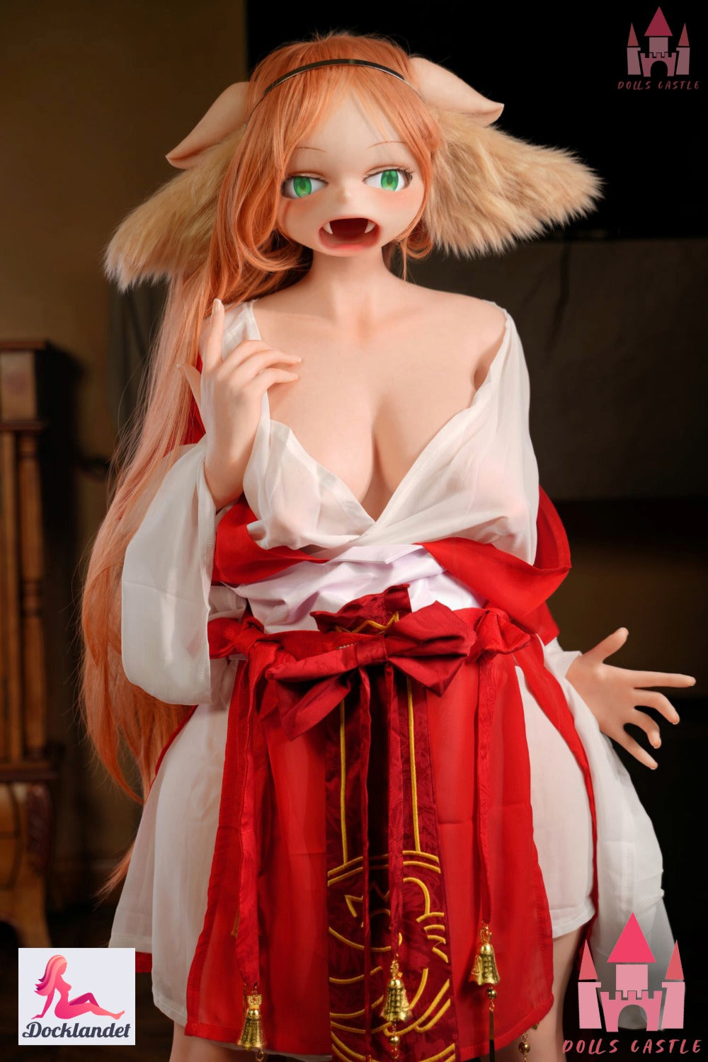 Susu Shemale Sex doll (Dolls Castle 120cm L-cup #SZ19 Silicone) Pregnant Pig Doll