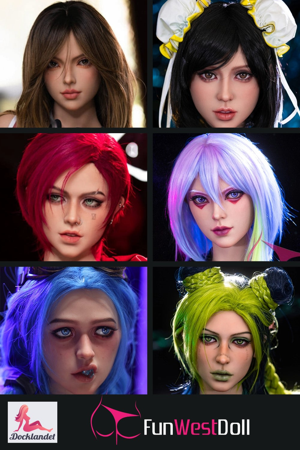 Extra head (FunWest Doll TPE Original)