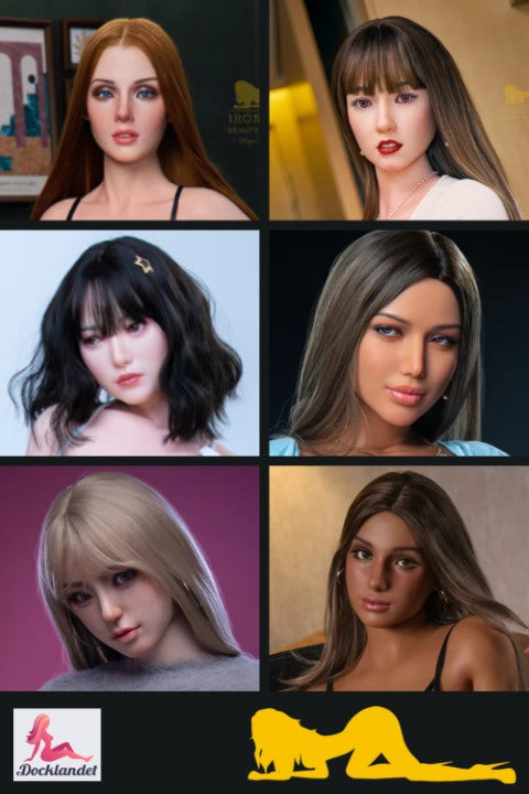 Tête supplémentaire (Irontech Doll Silicone d'origine)