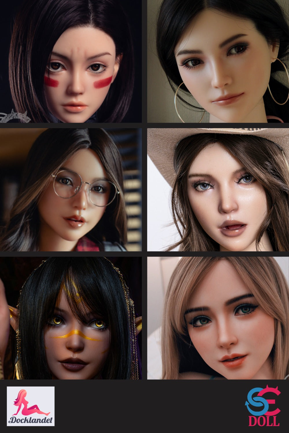 Tête supplémentaire (SE-Doll Silicone d'origine)