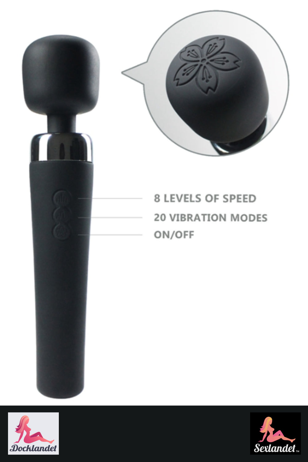 Krachtige vibrator in populair ontwerp (Sex Country)